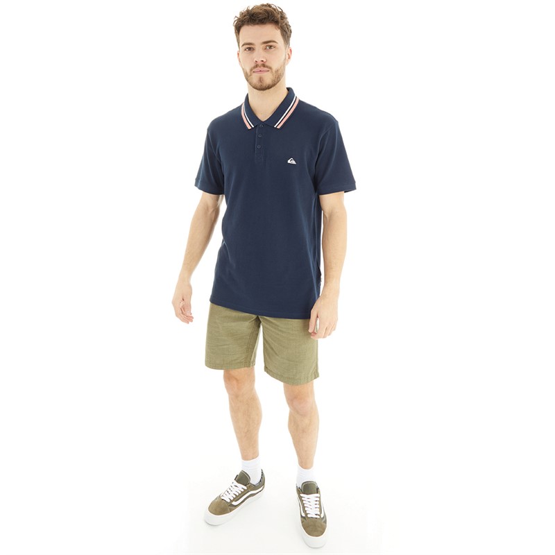 Quiksilver Mens Loia Polo Navy Blazer