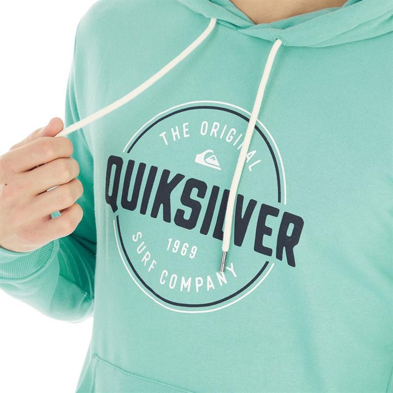 Quiksilver Mens Circle Up Hoodie Marine Blue