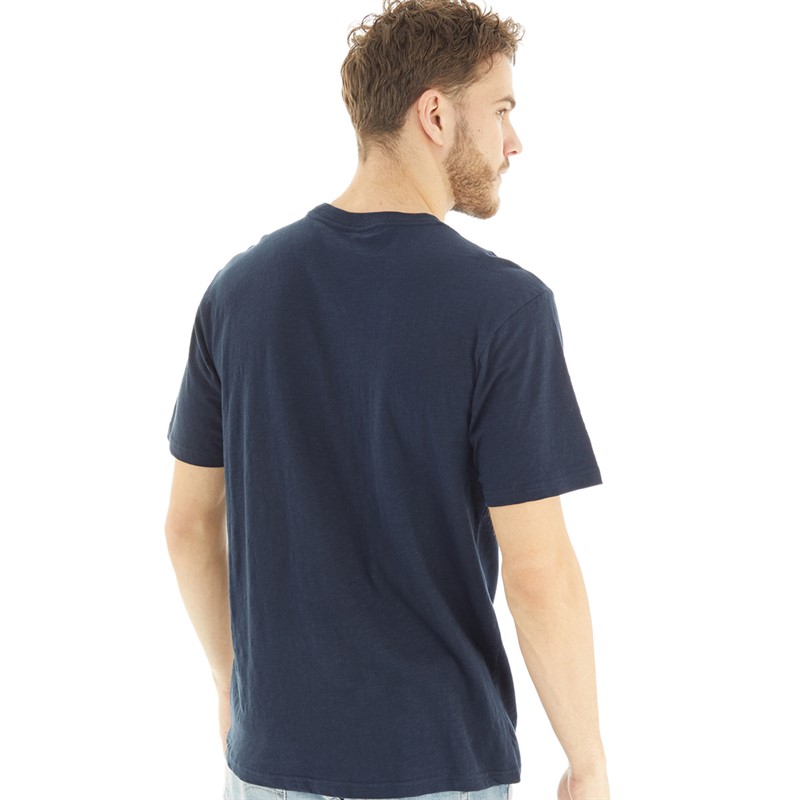 Quiksilver Mens Step Inside T-Shirt Navy Blazer