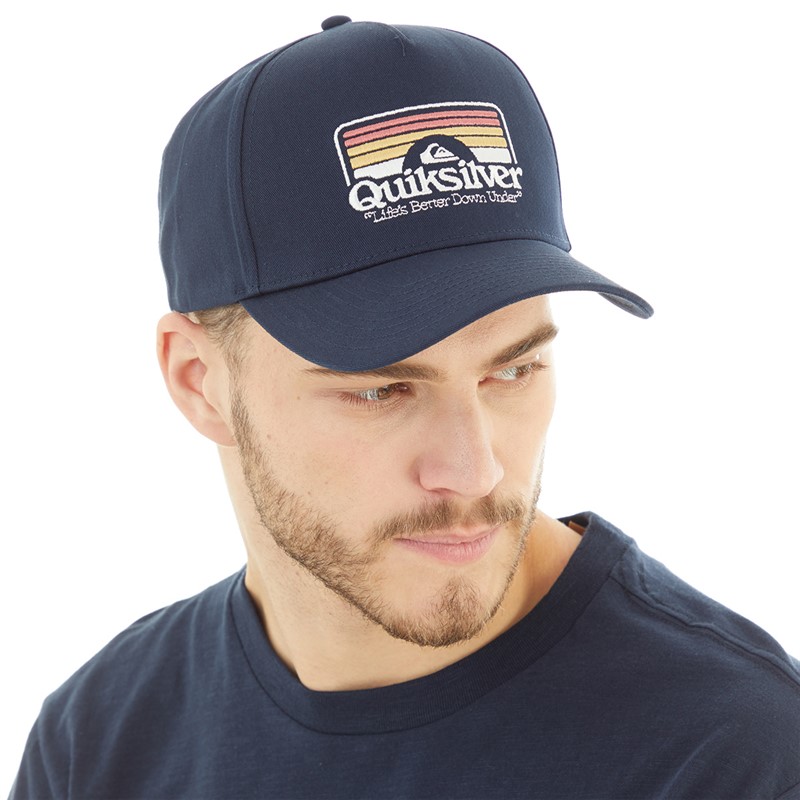 Buy Quiksilver Mens Step Inside Sport Cap Navy Blazer