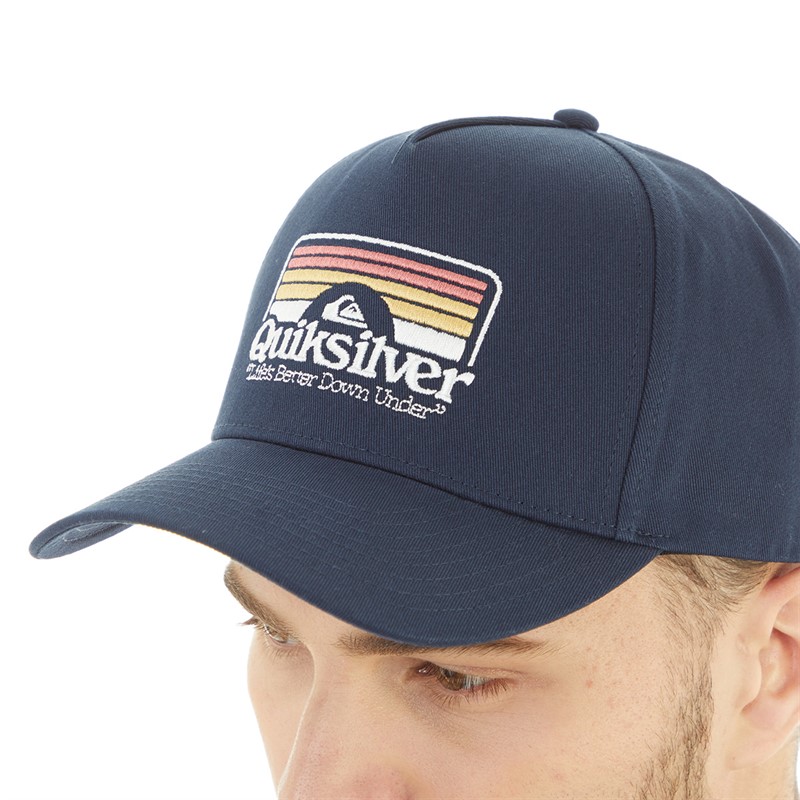 Buy Quiksilver Mens Step Inside Sport Cap Navy Blazer