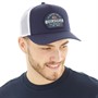 Quiksilver Mens Riding Around Trucker Sport Cap Navy Blazer