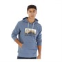 Quiksilver Sweat à Capuche à gradient montagne Flint Stone homme