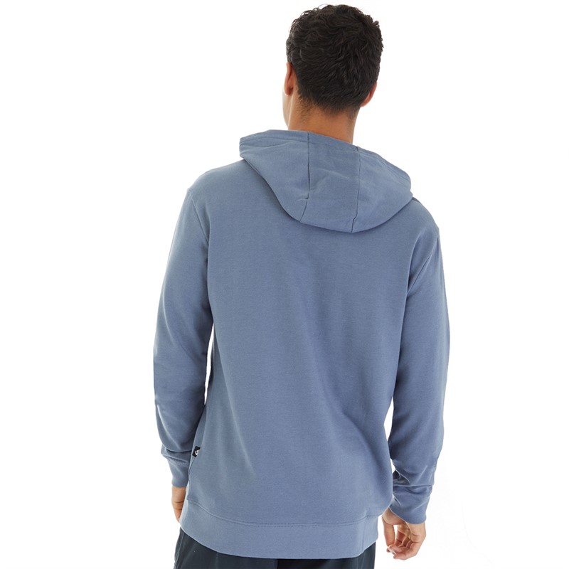 Quiksilver Mens Gradient Mountains Hoodie Flint Stone