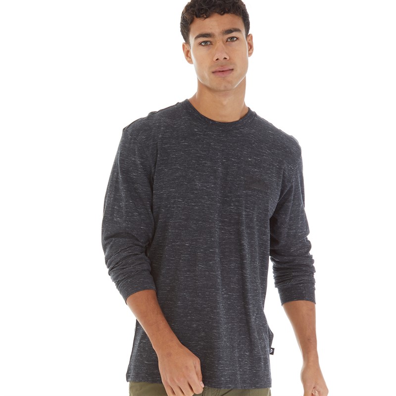 Quiksilver Mens Karakin Long Sleeve Top Black