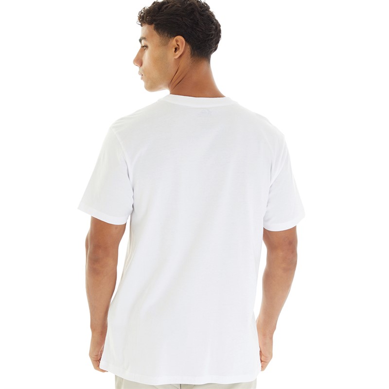 Quiksilver Mens Circle Logo T-Shirt White