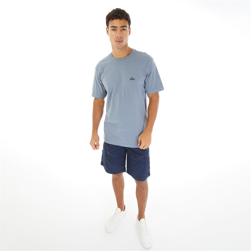 Quiksilver Mens Basic T-Shirt Flint Stone