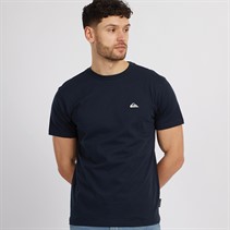 Quiksilver Mens Basic T-Shirt Navy Blazer