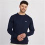 Quiksilver Mens Basic Crew Sweatshirt Navy Blazer