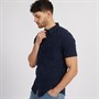 Quiksilver Mens Time Box Short Sleeve Shirt Dark Navy
