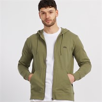 Quiksilver Mens Basic Full Zip Hoodie Aloe