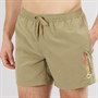 Quiksilver Mens SPL Fineline Volley 15 Swim Shorts TMZ0 Aloe