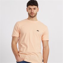 Quiksilver Mens Basic T-Shirt Peach Parfait