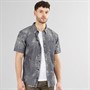 Quiksilver Mens Garanhill Short Sleeve Shirt Kvj6 Black