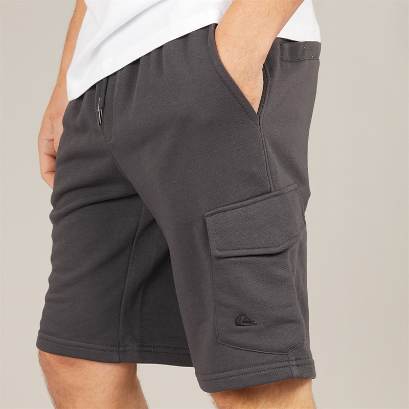 Quiksilver Mens Cargo Jogger Shorts KTA0 Tarmac