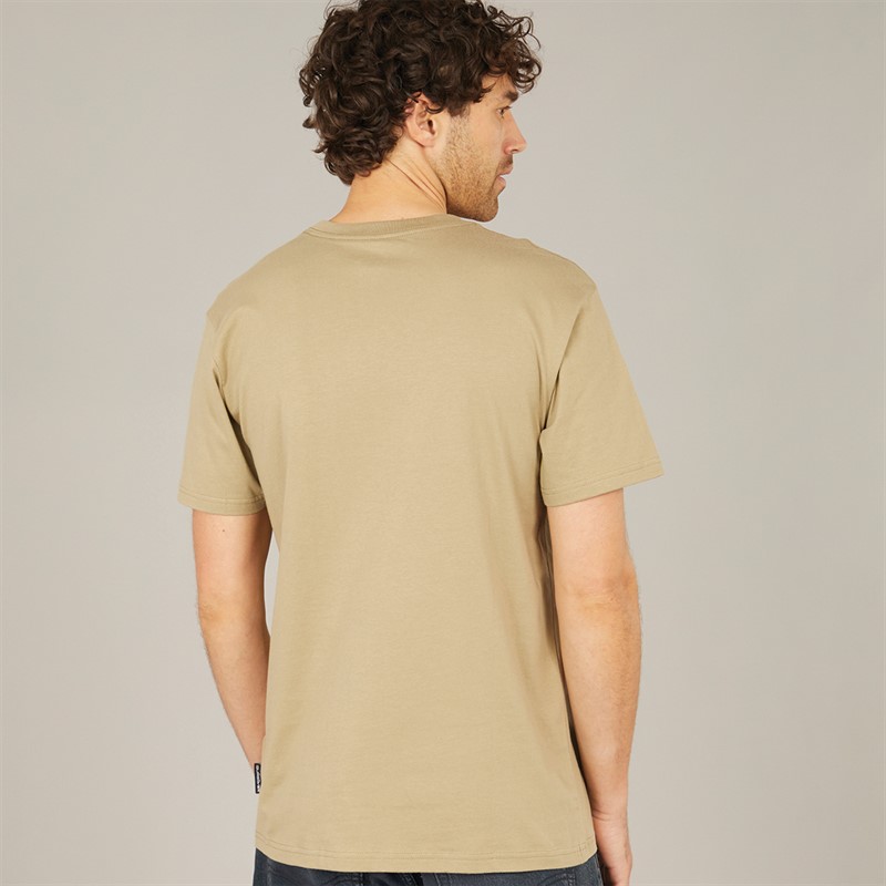 Quiksilver Mens Basic Screen T-Shirt Aloe