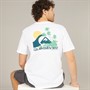 Quiksilver Mens Palm Lines T-Shirt White