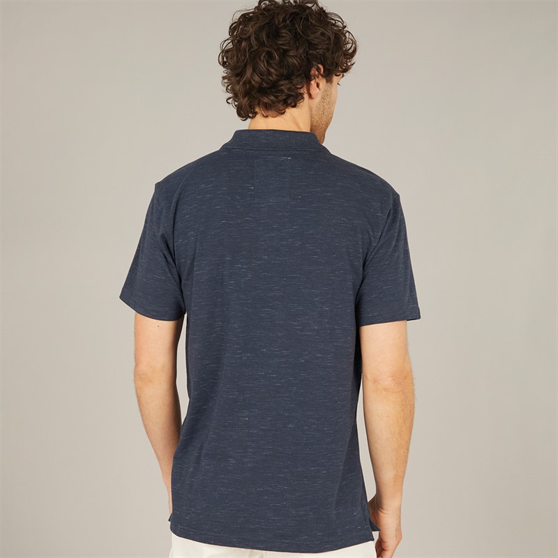 Quiksilver Mens Stretch Polo Shirt Dark Navy