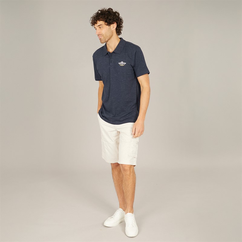Quiksilver Mens Stretch Polo Shirt Dark Navy
