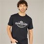 Quiksilver Mens Typed Out T-Shirt Black