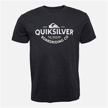 Quiksilver Mens Typed Out T-Shirt Black
