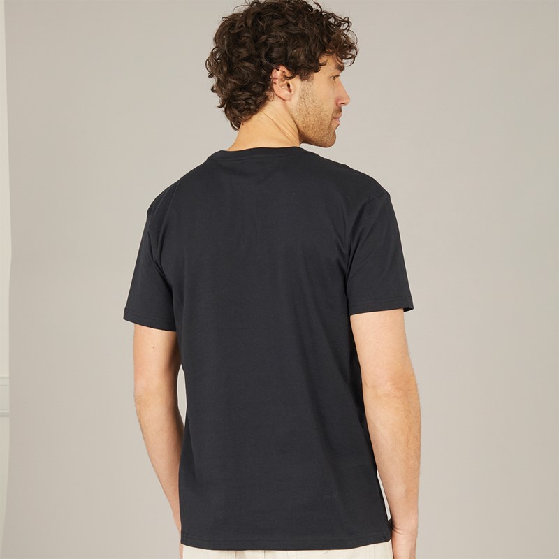 Quiksilver Mens Typed Out T-Shirt Black