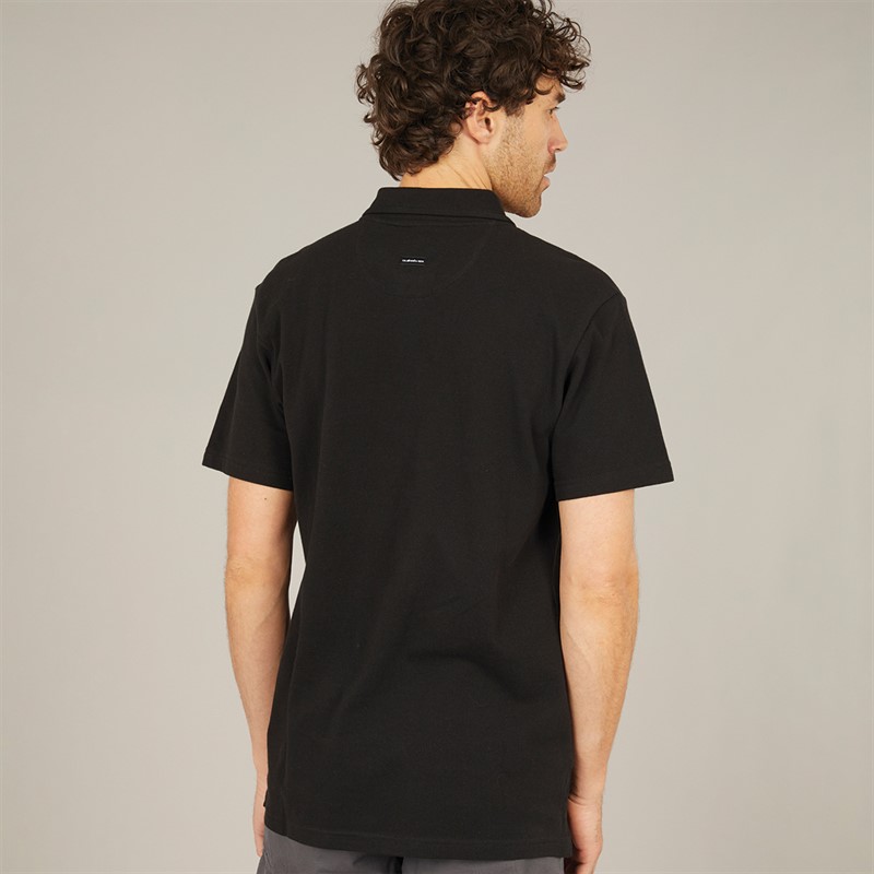 Quiksilver Mens MW Pique Polo Black