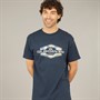 Quiksilver Mens Locked Up T-Shirt Dark Navy