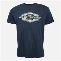 Quiksilver Mens Locked Up T-Shirt Dark Navy