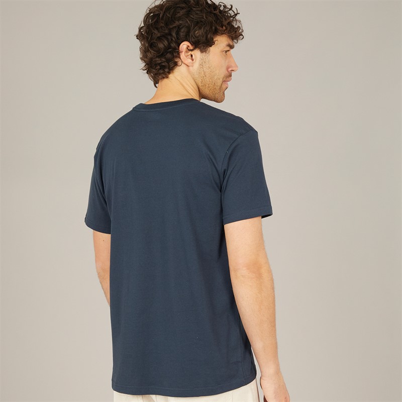 Quiksilver Mens Locked Up T-Shirt Dark Navy