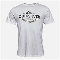 Quiksilver Mens Typed Out T-Shirt White