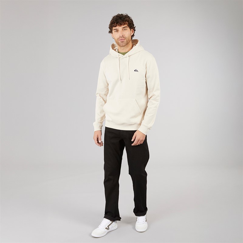 Quiksilver Mens Basic Hoodie Birch