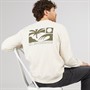 Quiksilver Mens Basic Graphic Crew Sweatshirt Birch