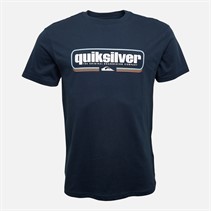 Quiksilver Mens Box Shaped T-Shirt Dark Navy
