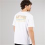 Quiksilver Mens Light Waves T-Shirt White