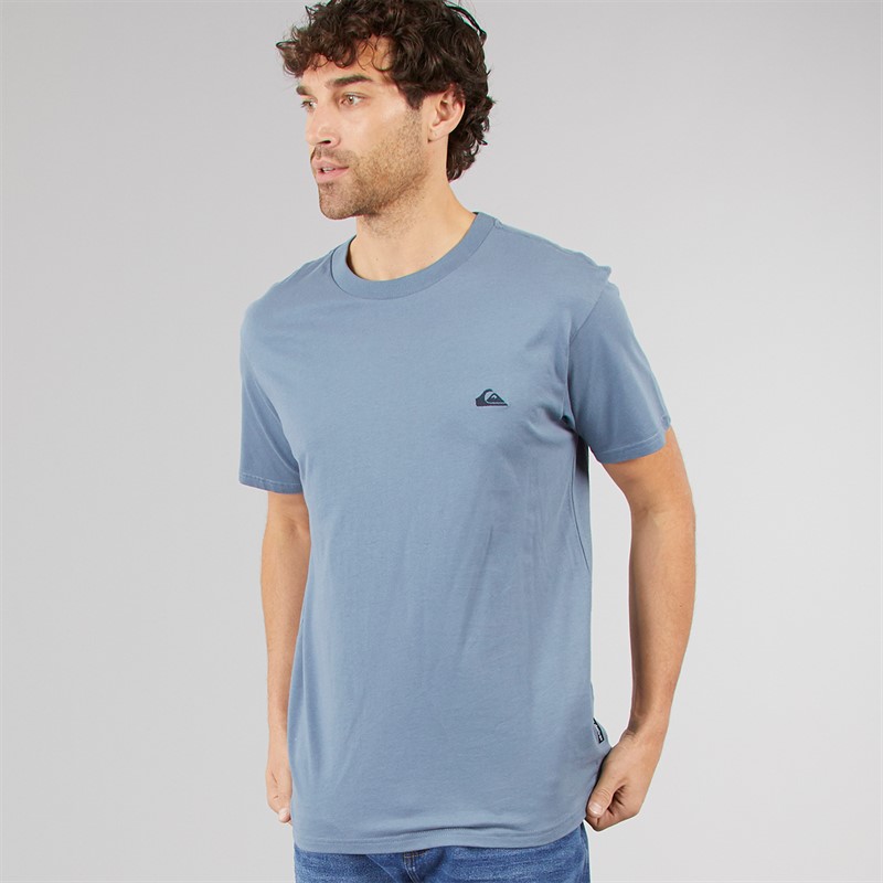 Quiksilver Mens Basic T-Shirt China Blue