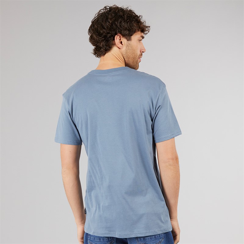 Quiksilver Mens Basic T-Shirt China Blue