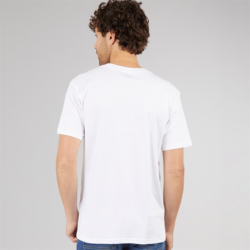 Quiksilver Mens Box Shaped T-Shirt White