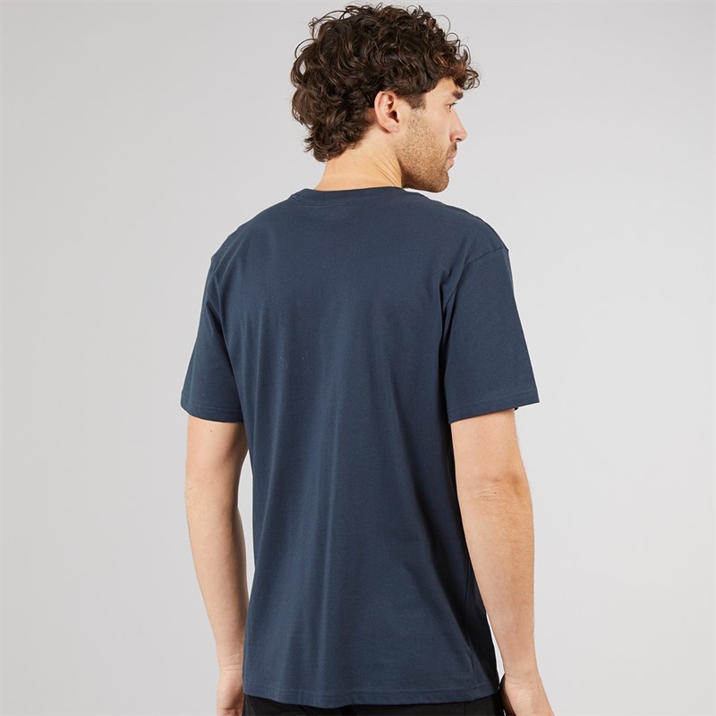 Quiksilver Mens Type Line T-Shirt Dark Navy