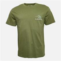 Quiksilver Mens Light Waves T-Shirt Loden Green