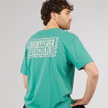 Quiksilver Mens Gotam Foam T-Shirt Deep Sea