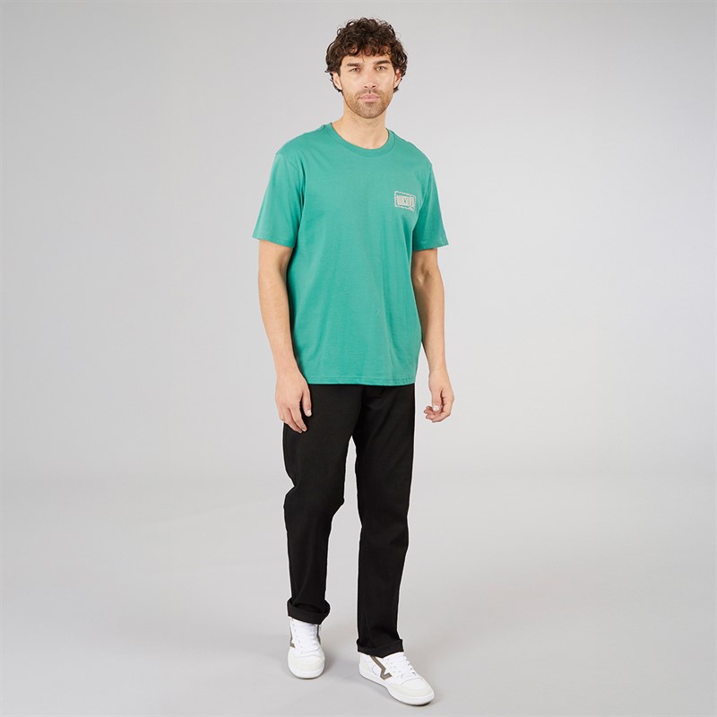 Quiksilver Mens Gotam Foam T-Shirt Deep Sea