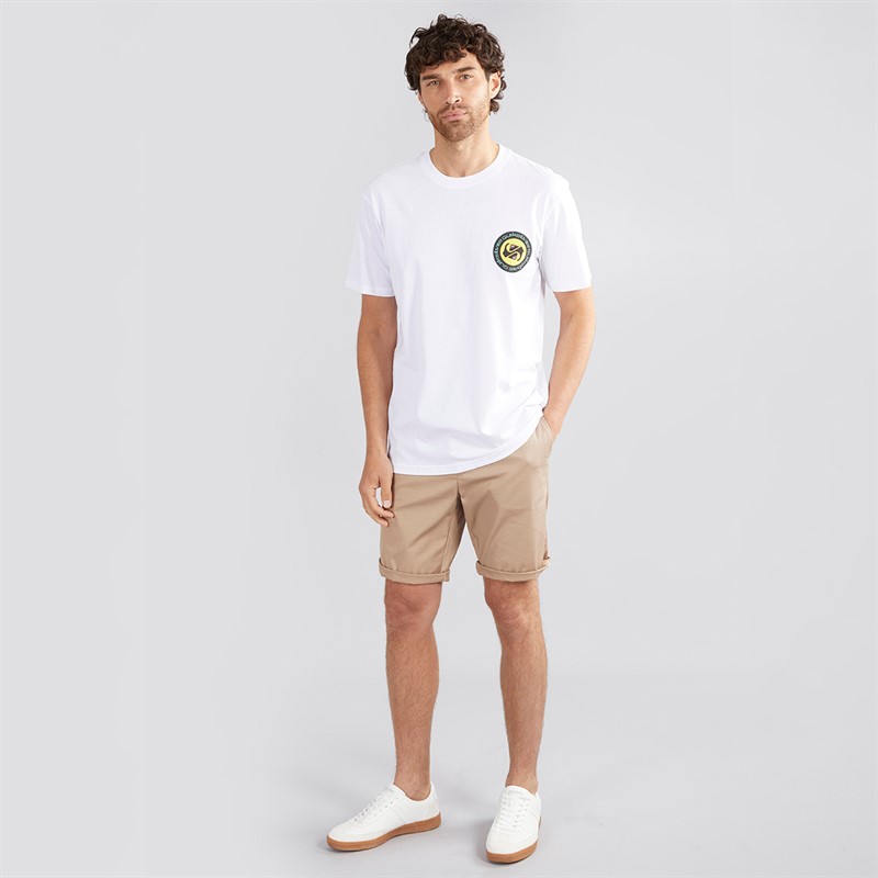 Quiksilver Mens Circle Back T-Shirt White