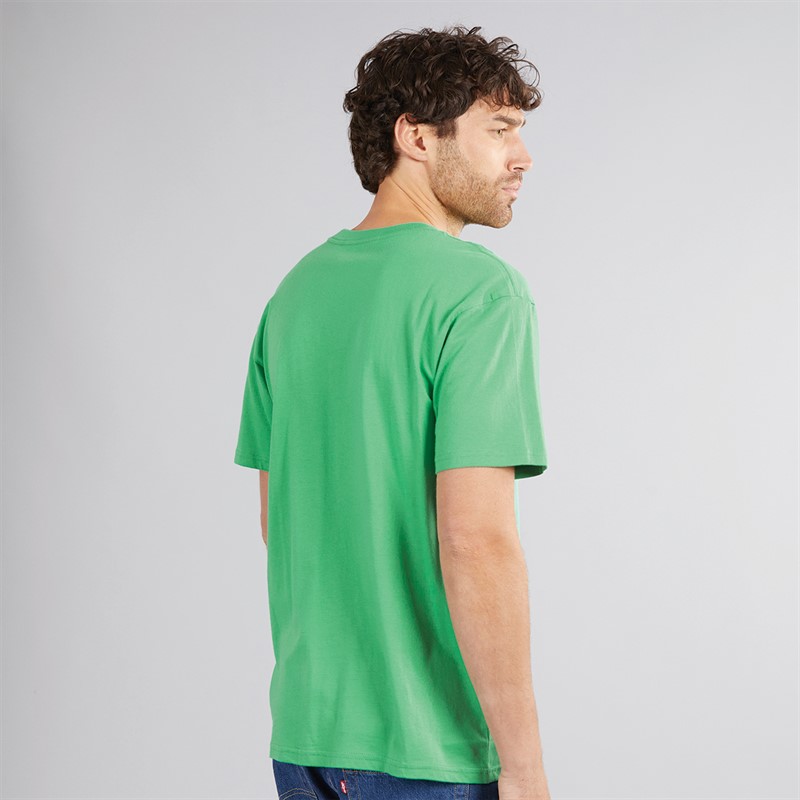 Quiksilver Mens Fine Line T-Shirt Green Spruce