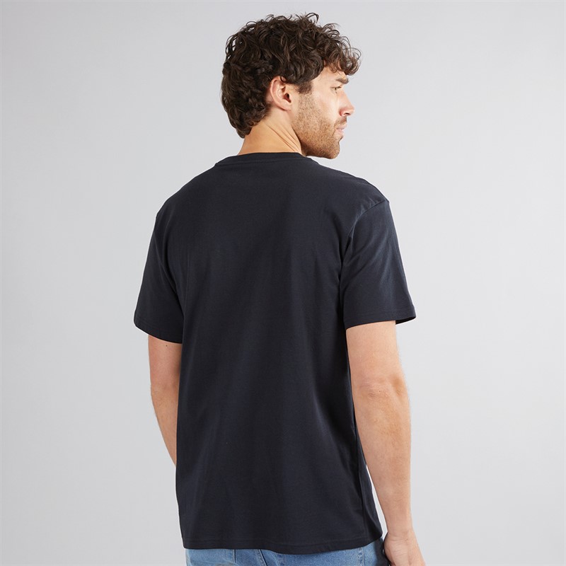 Quiksilver Mens Retro Fade T-Shirt Black