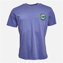 Quiksilver Mens Circle Back T-Shirt Dusted Peri