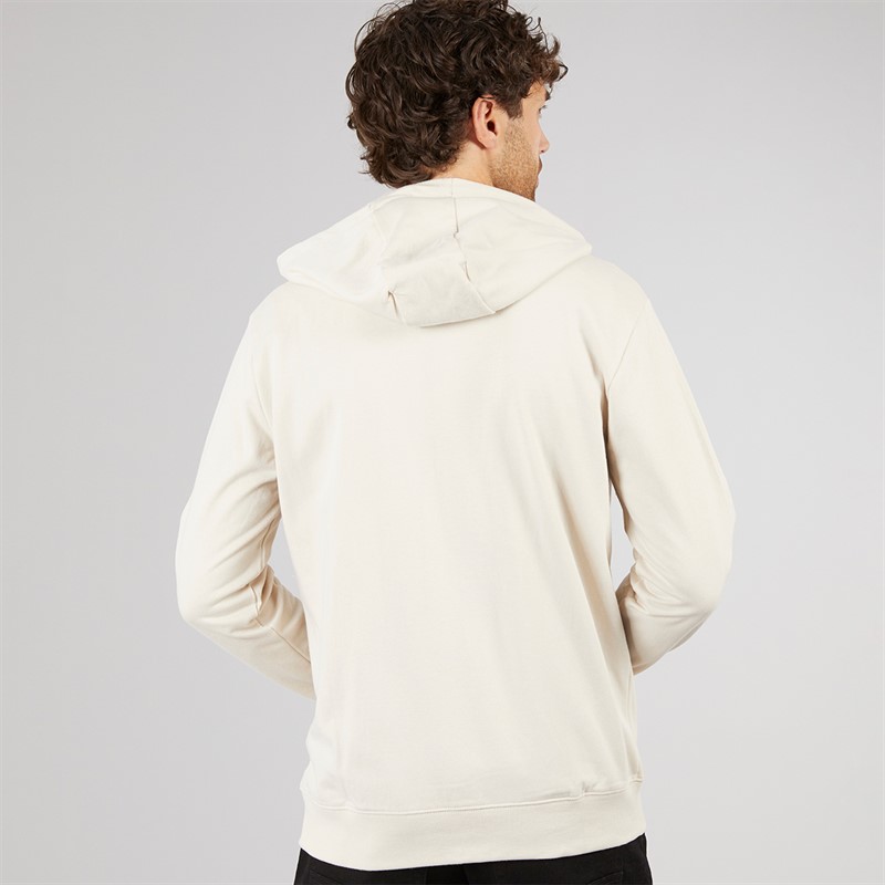 Quiksilver Mens Basic Full Zip Hoodie Birch