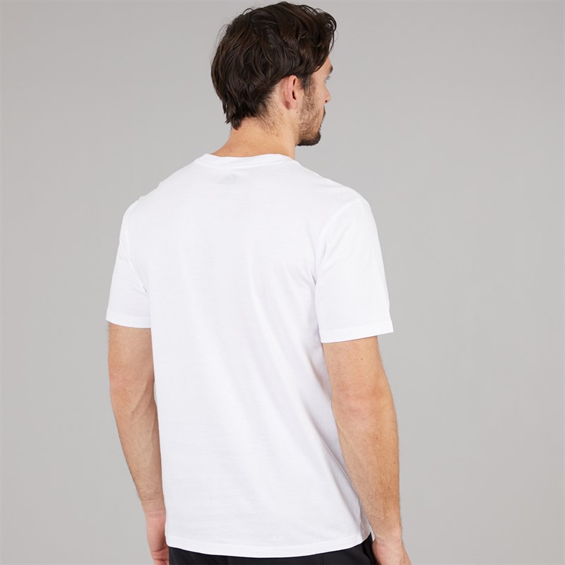 Quiksilver Mens Enjoy Mountains T-Shirt White