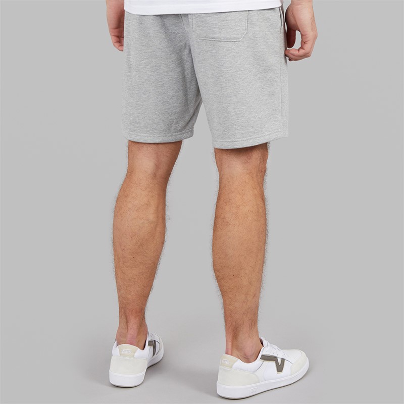 Quiksilver Mens Too Fine Fleece Shorts Light Grey Heather