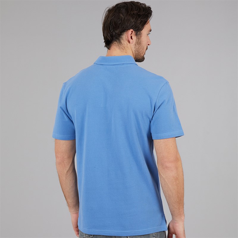 Quiksilver Mens MW Pique Polo Shirt Riviera